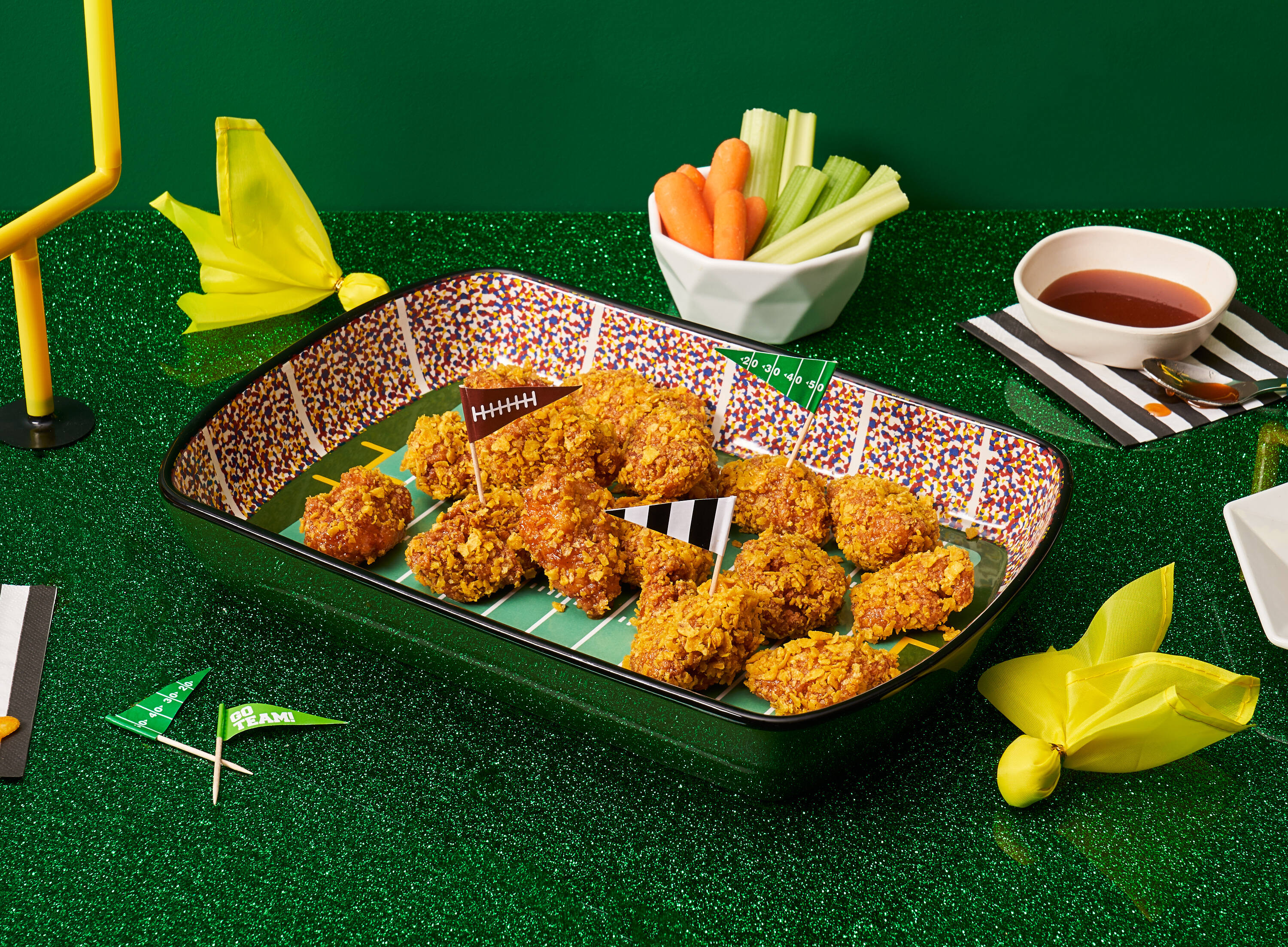 DORITOS® Tangy Golden Sriracha Boneless Wings | FLVR